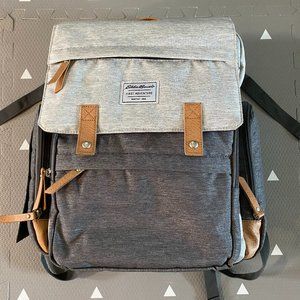 Eddie Bauer Cascade Back Pack Diaper Bag - Like New!